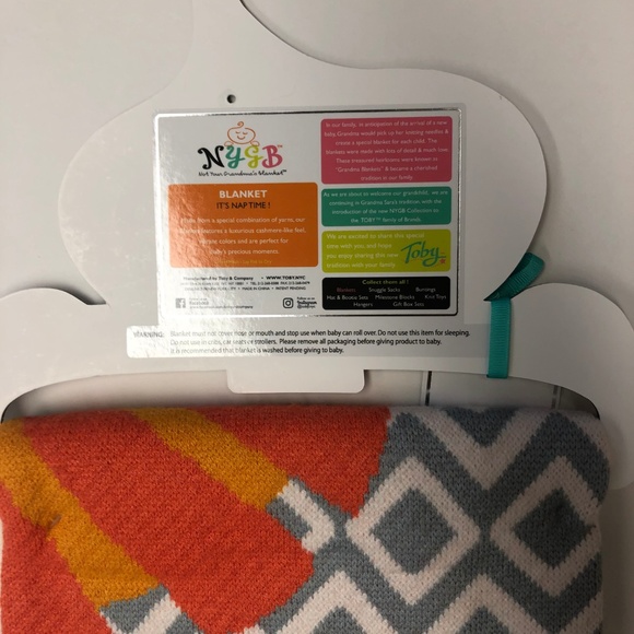 NYGB Lion Blanket by Toby & Company NWT - Picture 3 of 3